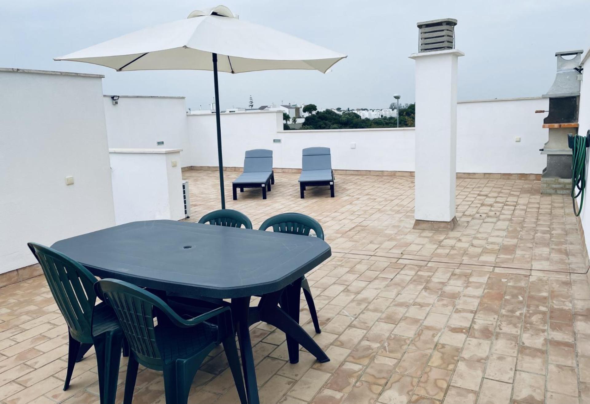 科尼尔-德拉弗龙特拉Atico Premium Conil Con 2 Terrazas, Parking, Piscina, Aire Ac Y Wifi -Solo Familias Y Parejas-公寓 外观 照片