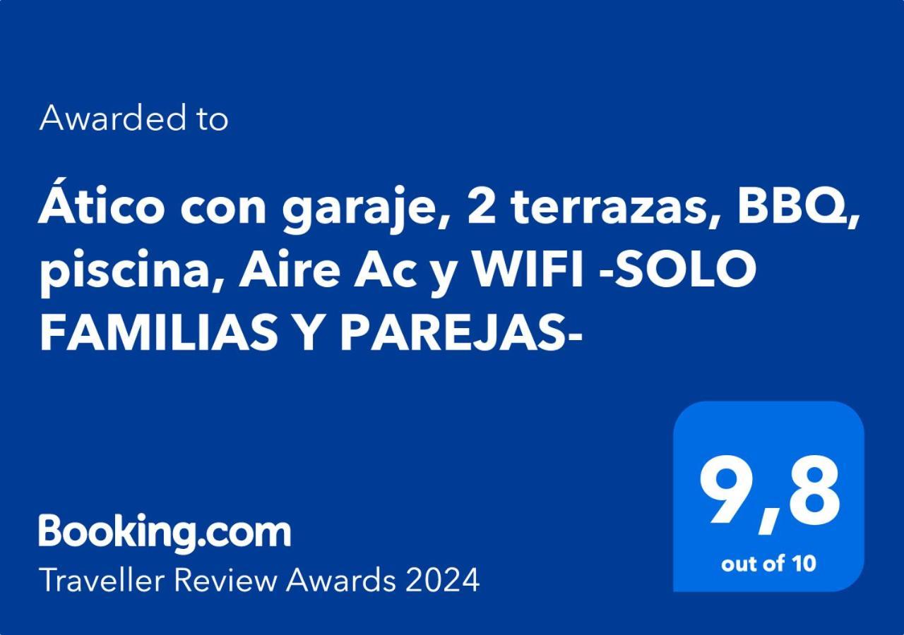 科尼尔-德拉弗龙特拉Atico Premium Conil Con 2 Terrazas, Parking, Piscina, Aire Ac Y Wifi -Solo Familias Y Parejas-公寓 外观 照片