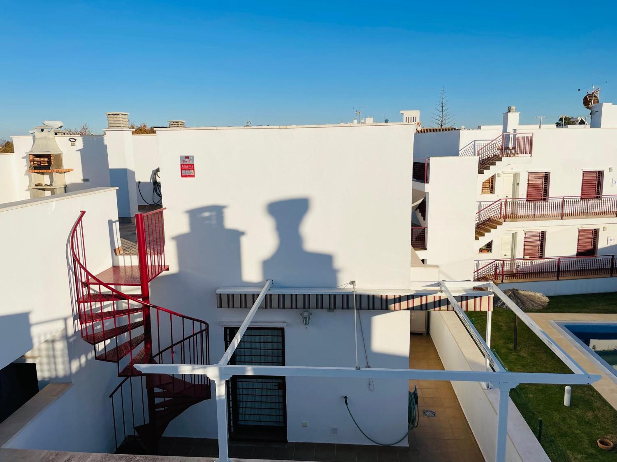 科尼尔-德拉弗龙特拉Atico Premium Conil Con 2 Terrazas, Parking, Piscina, Aire Ac Y Wifi -Solo Familias Y Parejas-公寓 外观 照片