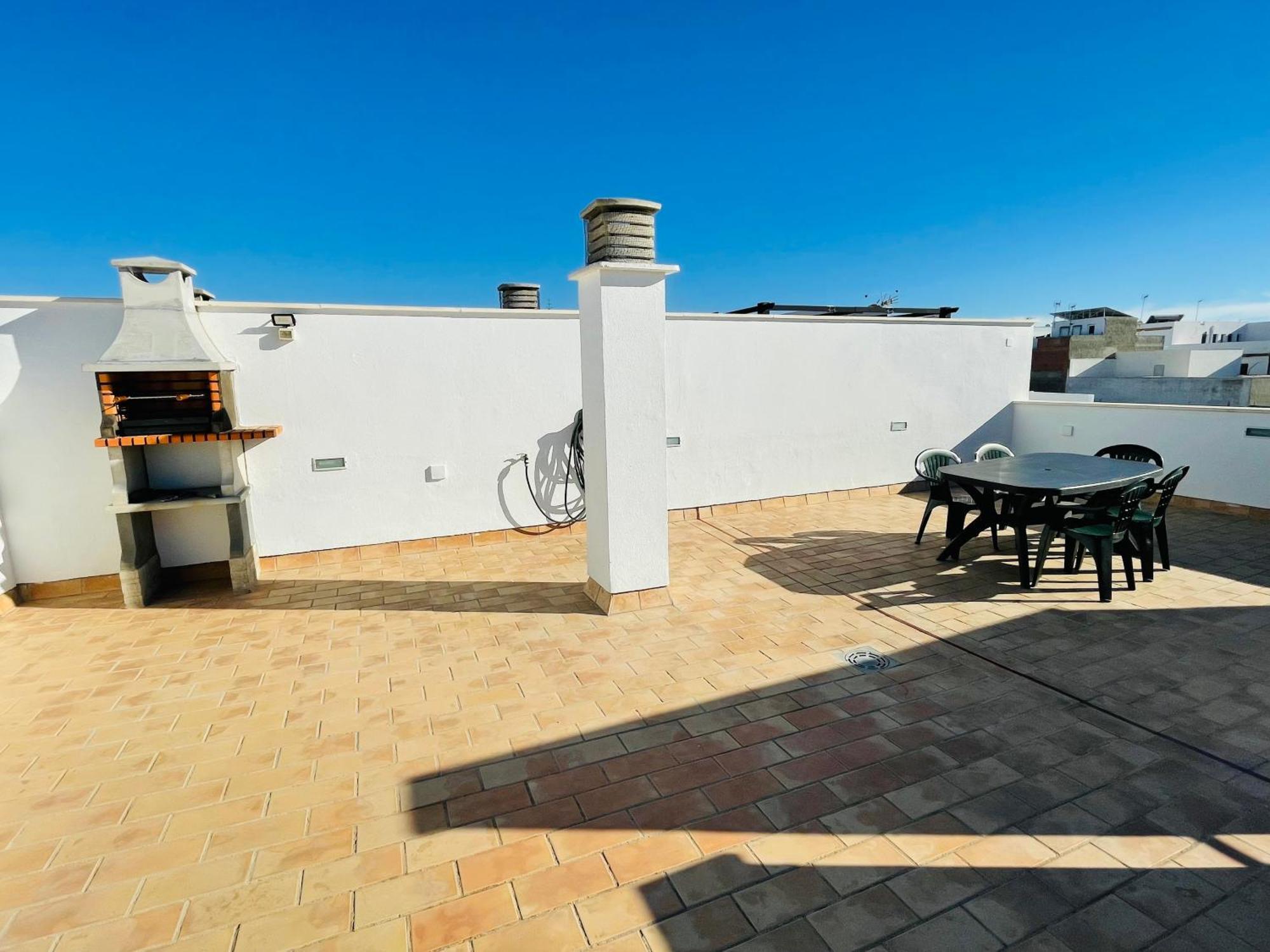 科尼尔-德拉弗龙特拉Atico Premium Conil Con 2 Terrazas, Parking, Piscina, Aire Ac Y Wifi -Solo Familias Y Parejas-公寓 外观 照片